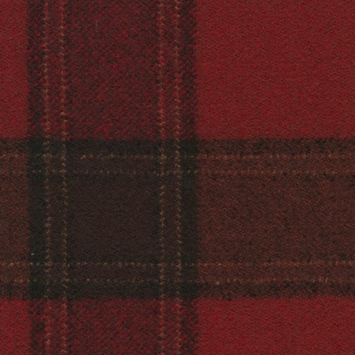 Ткань Isle Mill Design fabric Callanish Check Claret ** CAL010 