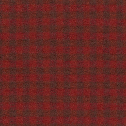 Ткань Isle Mill Design fabric Callanish Gingham Ruby ** CAL111 