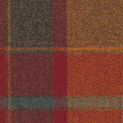 Ткань Callanish Plaid Rust ** CAL220 Isle Mill Design fabric