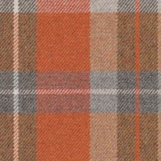 Ткань Isle Mill Design fabric Inchcolm Plaid Spice ** INCP202 