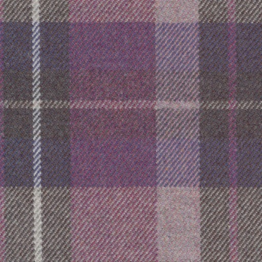 Ткань Inchcolm Plaid Grape ** INCP204 Isle Mill Design fabric