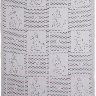 Ткань 831 Baby Blanket: Bunny Squares MYB fabric