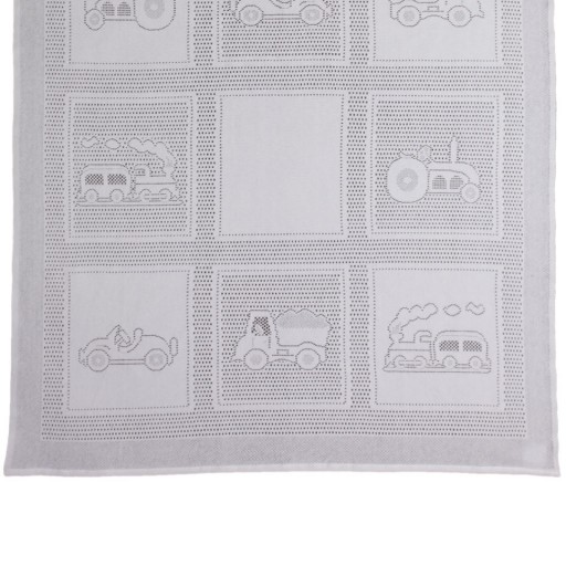 Ткань MYB fabric 916 Baby Blanket: Car Squares