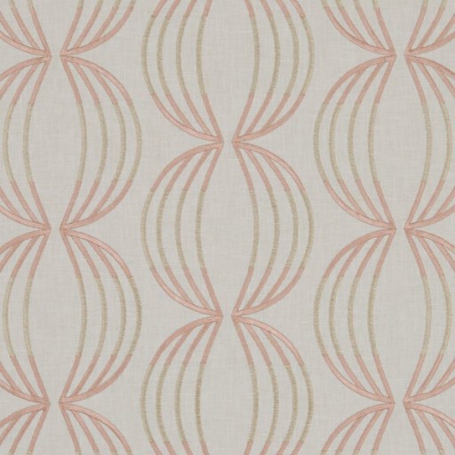 Ткань Clarke and Clarke fabric F1070/06Carraway Rose