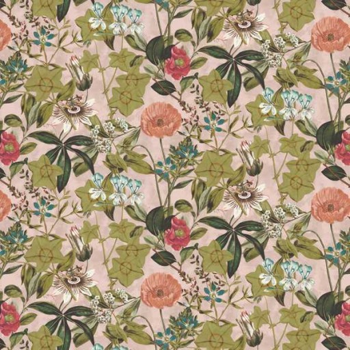 Ткань Clarke and Clarke fabric F1304/06Passiflora