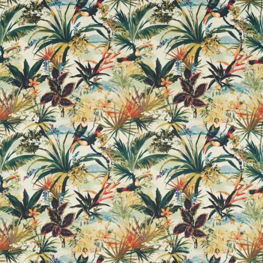 Ткань Clarke and Clarke fabric F1614/01Toucan