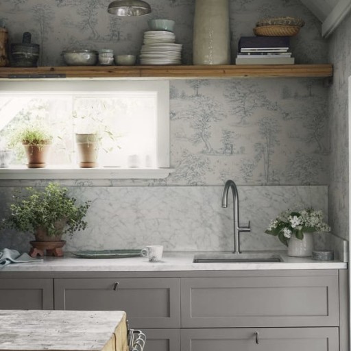 Обои Sandberg, коллекция Le Village S, артикул S10254 Обои Sandberg, коллекция Le Village S, артикул S10254