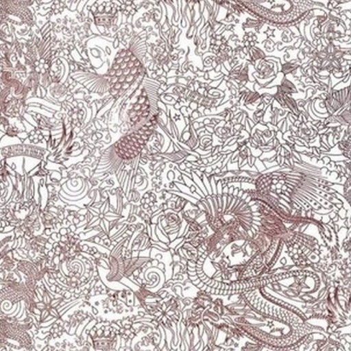 Обои Lelievre, коллекция Jean-Paul Gaultier Les Papiers, артикул 3303-05