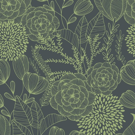 Обои Aura, коллекция Magic Flowers, артикул FD25855