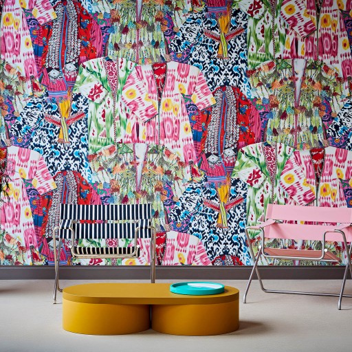 Обои Pierre Frey, коллекция Tresors d'orient, артикул FP626001 Обои Pierre Frey, коллекция Tresors d'orient, артикул FP626001