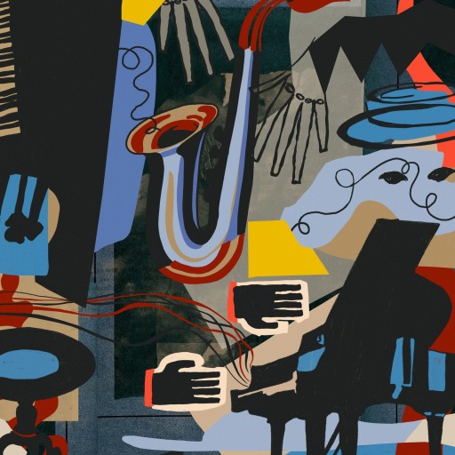 Обои Mindthegap, коллекция Jazz Live, артикул WP20880 Обои Mindthegap, коллекция Jazz Live, артикул WP20880