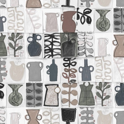 Обои Pierre Frey, коллекция Les Dessins 3, артикул FP478004