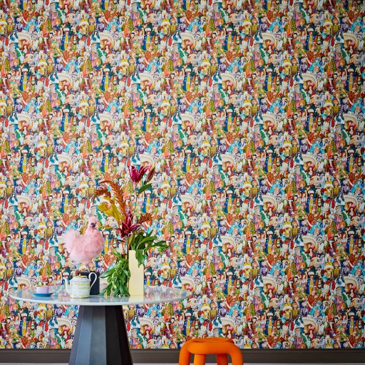 Обои Pierre Frey, коллекция Tresors d'orient, артикул FP630001 Обои Pierre Frey, коллекция Tresors d'orient, артикул FP630001