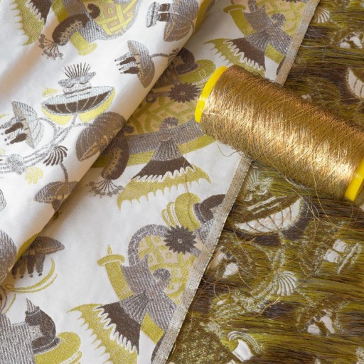Ткань Rubelli fabric, коллекция ALICE IN WONDERLAND, артикул  30154-001