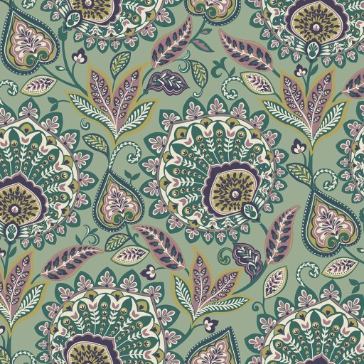 Ткань Paper Ink fabric, коллекция Mulberry Tree fab, артикул  TJ42409F