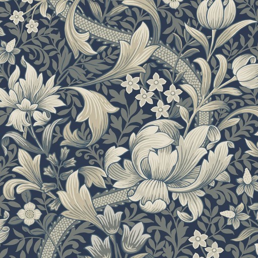 Ткань Architector fabric, коллекция British Heritage II, артикул  Merton Blue