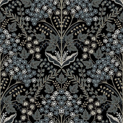 Ткань Paper Ink fabric, коллекция Mulberry Tree fab, артикул  TJ42200F