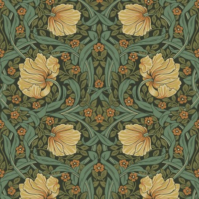 Ткань Architector fabric Pimpernel Green Gold 