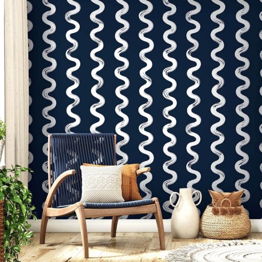 Обои Wallquest, коллекция Nantucket Stripes, артикул SR20302