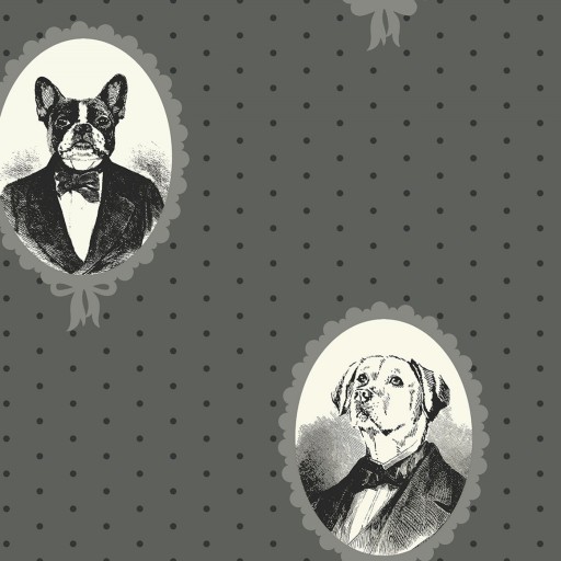 Обои Paper and Ink Black/White BW21800