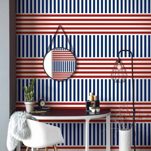 Обои Wallquest, коллекция Nantucket Stripes, артикул SR20201 Обои Wallquest, коллекция Nantucket Stripes, артикул SR20201
