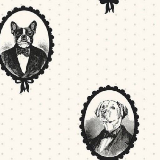 Обои Paper and Ink Black/White BW21810