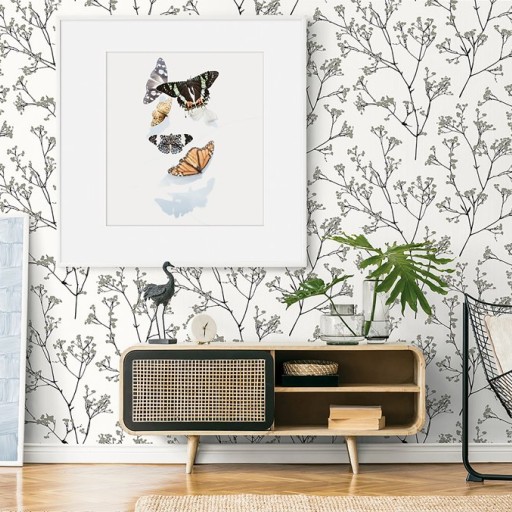 Обои Paper and Ink, коллекция Natural Silhouettes, артикул NS50300