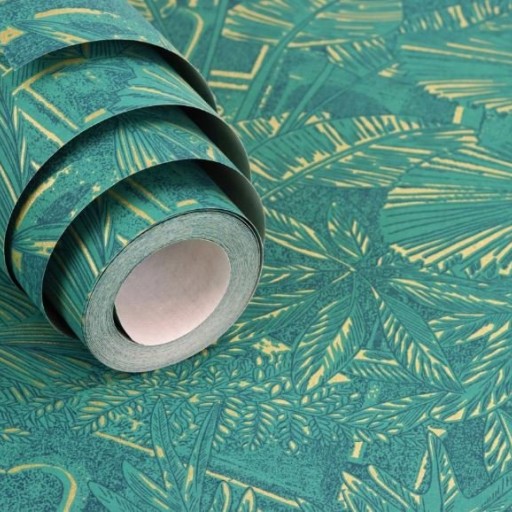 Зелёные обои Emil and Hugo 300153