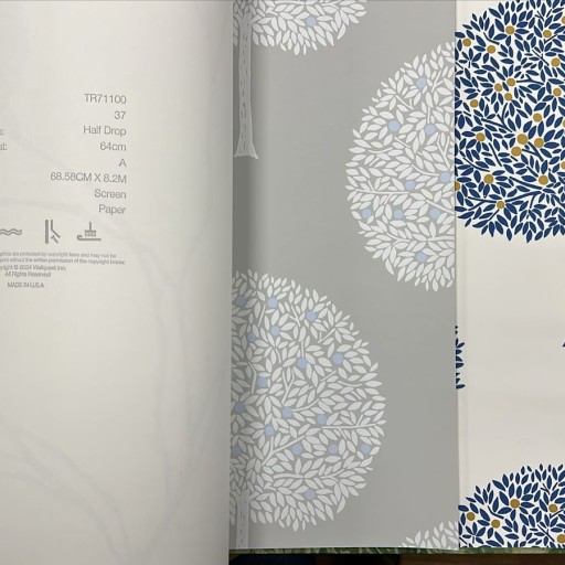 Обои Wallquest, коллекция Trees, артикул TR71312