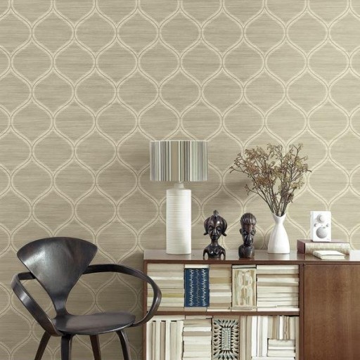 Серые обои, акриловые KT Geometric Effects DG11310