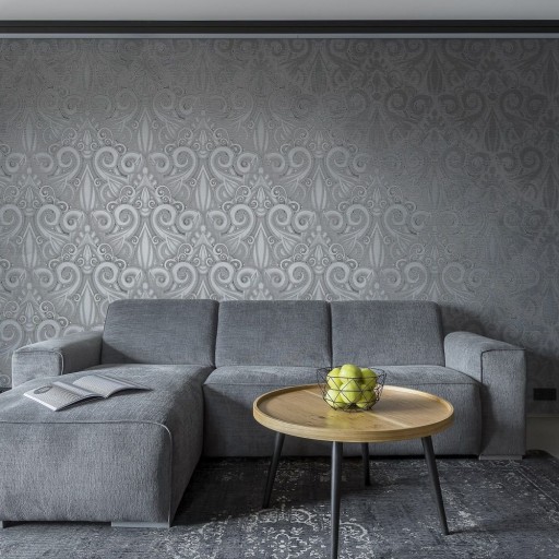 Текстильные зелёные обои на флизелине Tiffany Designs Chameleon CH109 Текстильные зелёные обои на флизелине Tiffany Designs Chameleon CH109