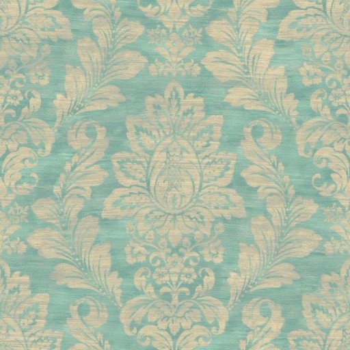 Обои голубые KT English Garden EG51419