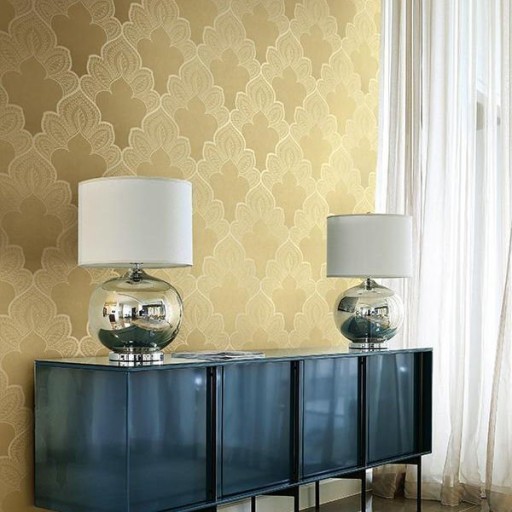 Жёлтые обои Collins and Company Gatsby GA31215