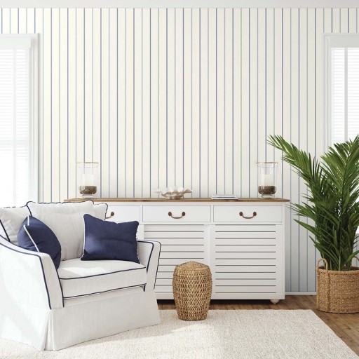 Обои Wallquest, коллекция Nantucket Stripes, артикул SR21500 Обои Wallquest, коллекция Nantucket Stripes, артикул SR21500