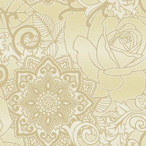 Жёлтые обои Collins and Company Gatsby GA30003