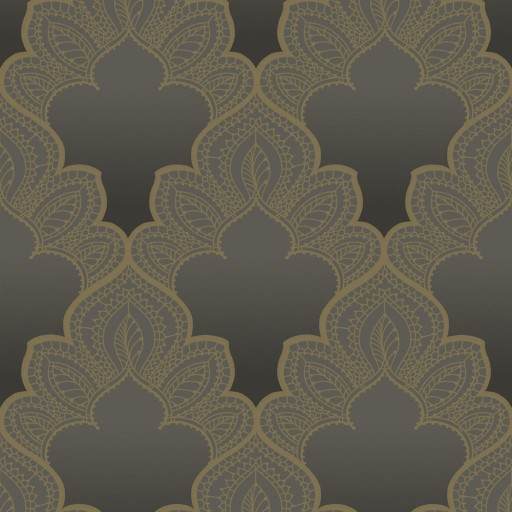 Обои чёрные Collins and Company Gatsby GA31205