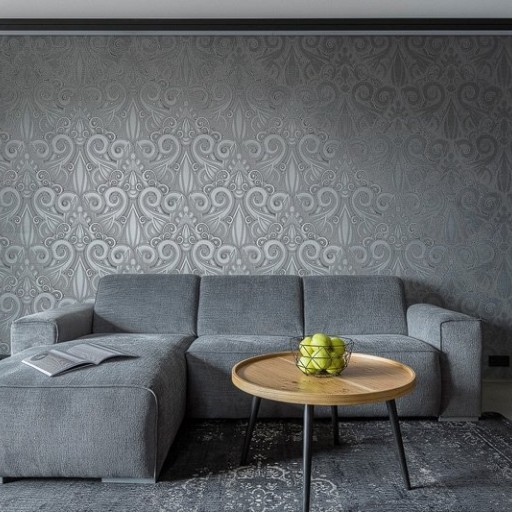Текстильные обои, фиолетовые Tiffany Designs Chameleon CH100 Текстильные обои, фиолетовые Tiffany Designs Chameleon CH100