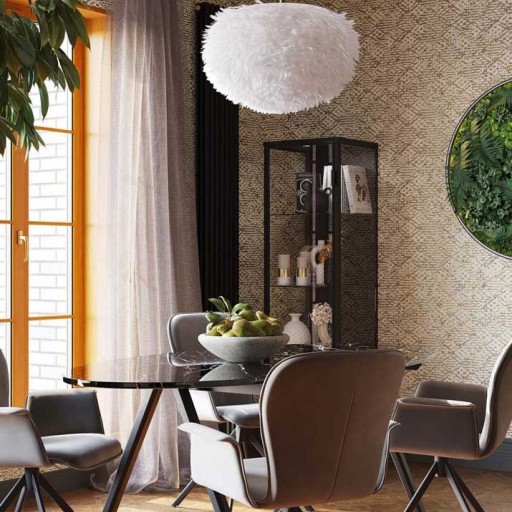 Обои бежевые флизелиновые Tiffany Designs Euphoria EF2606