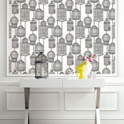 Обои Paper and Ink Black/White BW21502