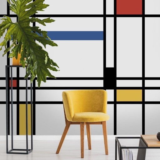 Обои Architector, коллекция Mondrian, артикул KTM1001M Обои Architector, коллекция Mondrian, артикул KTM1001M
