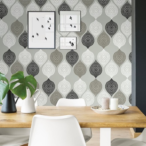 Обои Paper and Ink, коллекция Natural Silhouettes, артикул NS50608