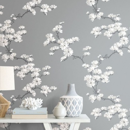 Обои Paper and Ink, коллекция Navy Grey and White, артикул BL70508 Обои Paper and Ink, коллекция Navy Grey and White, артикул BL70508