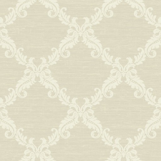 Обои белые флизелиновые Collins and Company Casa Blanca AW50003