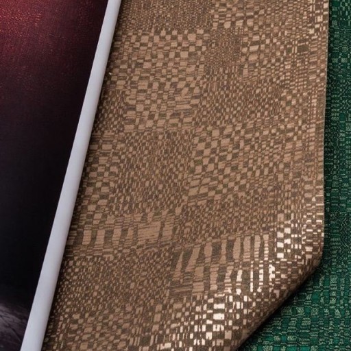 Тканевые коричневые обои Tiffany Designs Chameleon CH905