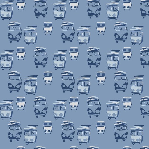 Обои Paper and Ink Navy Grey and White BL70812