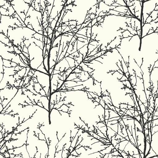 Обои Paper and Ink Black/White BW22400