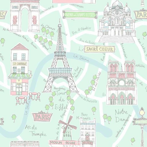 Обои Wallquest, коллекция Pajama Party, артикул KJ50204