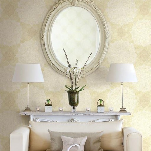 Акриловые жёлтые обои Wallquest Sage II SG42004