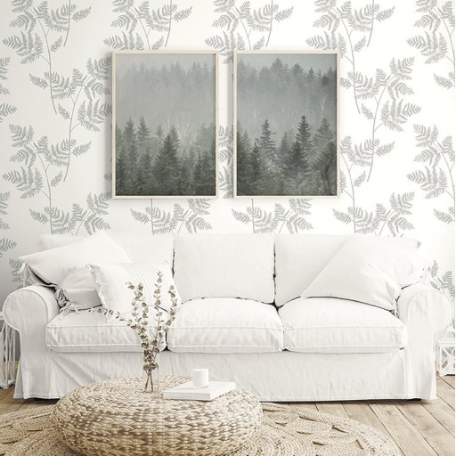 Обои Paper and Ink, коллекция Natural Silhouettes, артикул NS52402