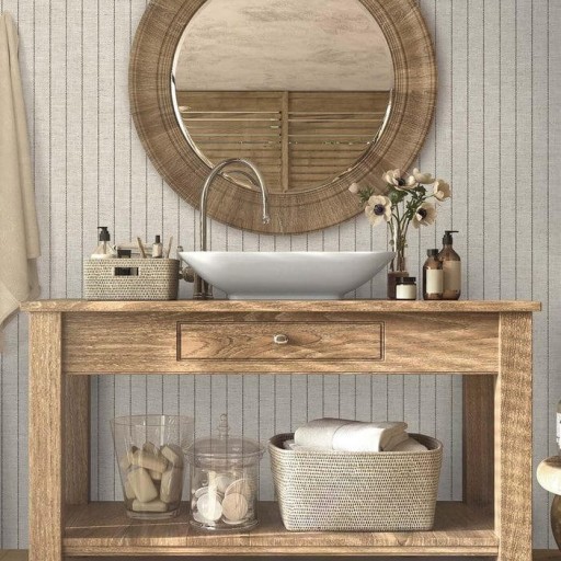 Обои Wallquest, коллекция Nantucket Stripes, артикул SR20905 Обои Wallquest, коллекция Nantucket Stripes, артикул SR20905